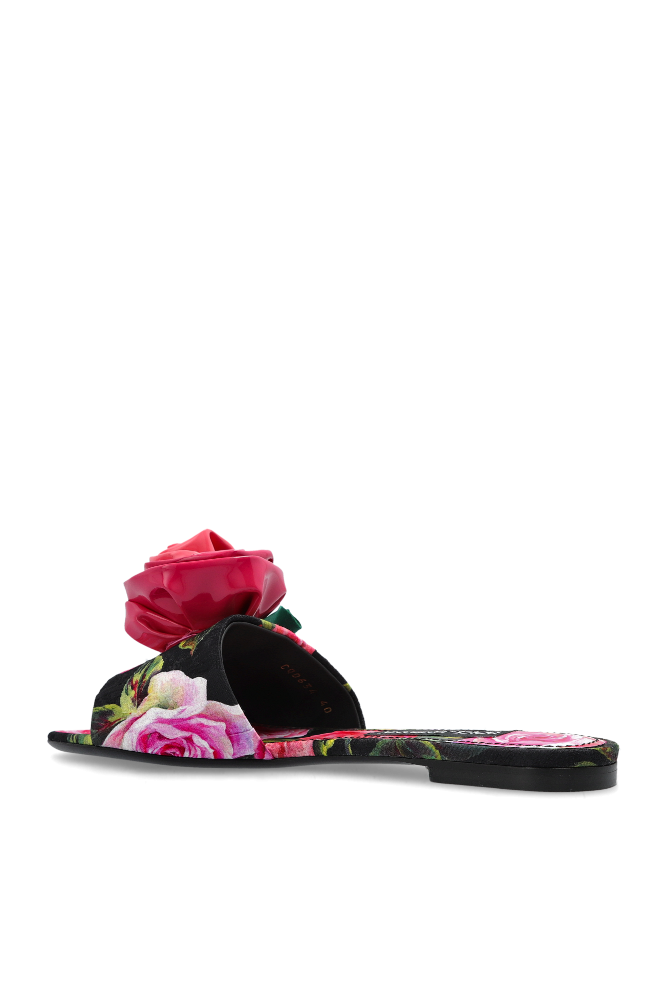 Dolce & Gabbana Floral motif slides | Women's Shoes | Vitkac